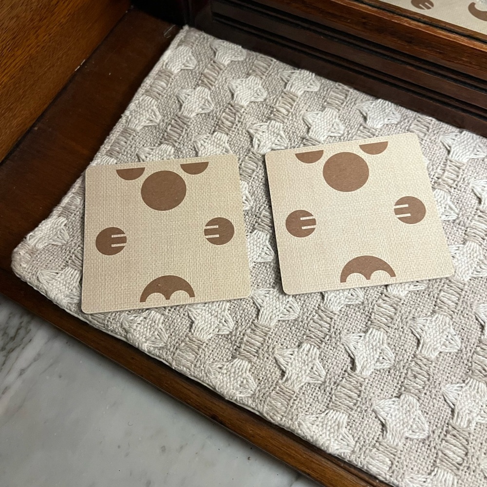 DISNEY Enchanted Rose, Topolino's Terrace, and Skipper Canteen Coasters *UNUSED* - Picture 6 of 8